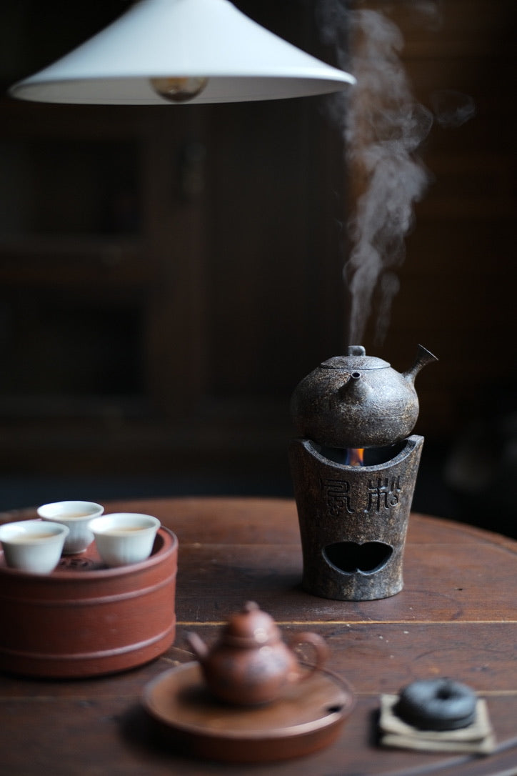 骨董 風炉 鉄風炉 灰 五徳 茶道具 茶道 お点前 荒肌 骨董 風炉 鉄風炉 灰 五徳 茶道具 茶道 お点前 荒肌 - メルカリ