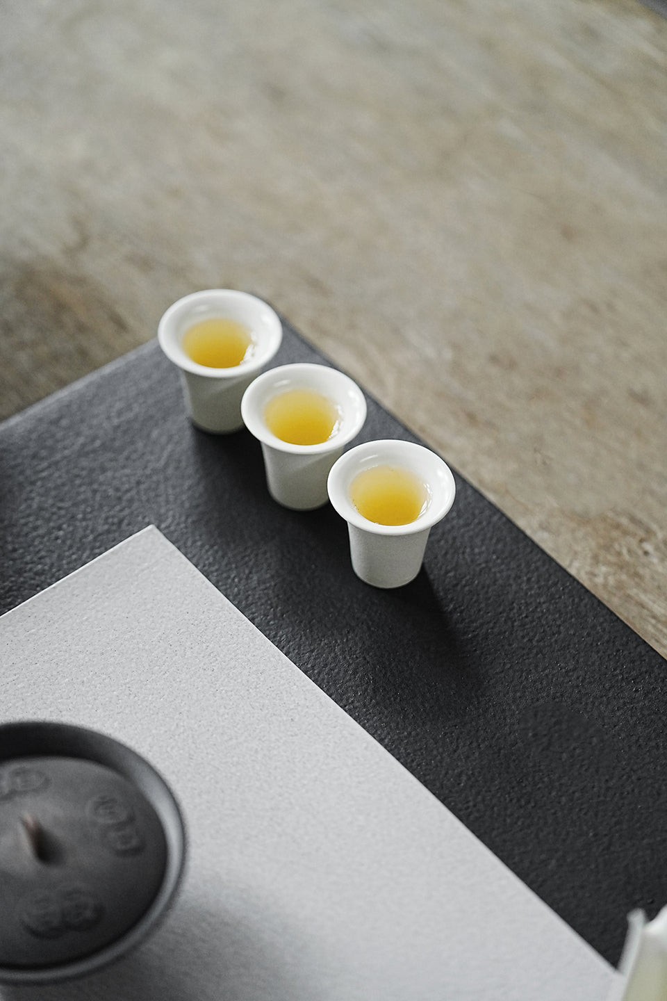 "单枞" (Dān cōng) Oolong Teacup, Set of 3