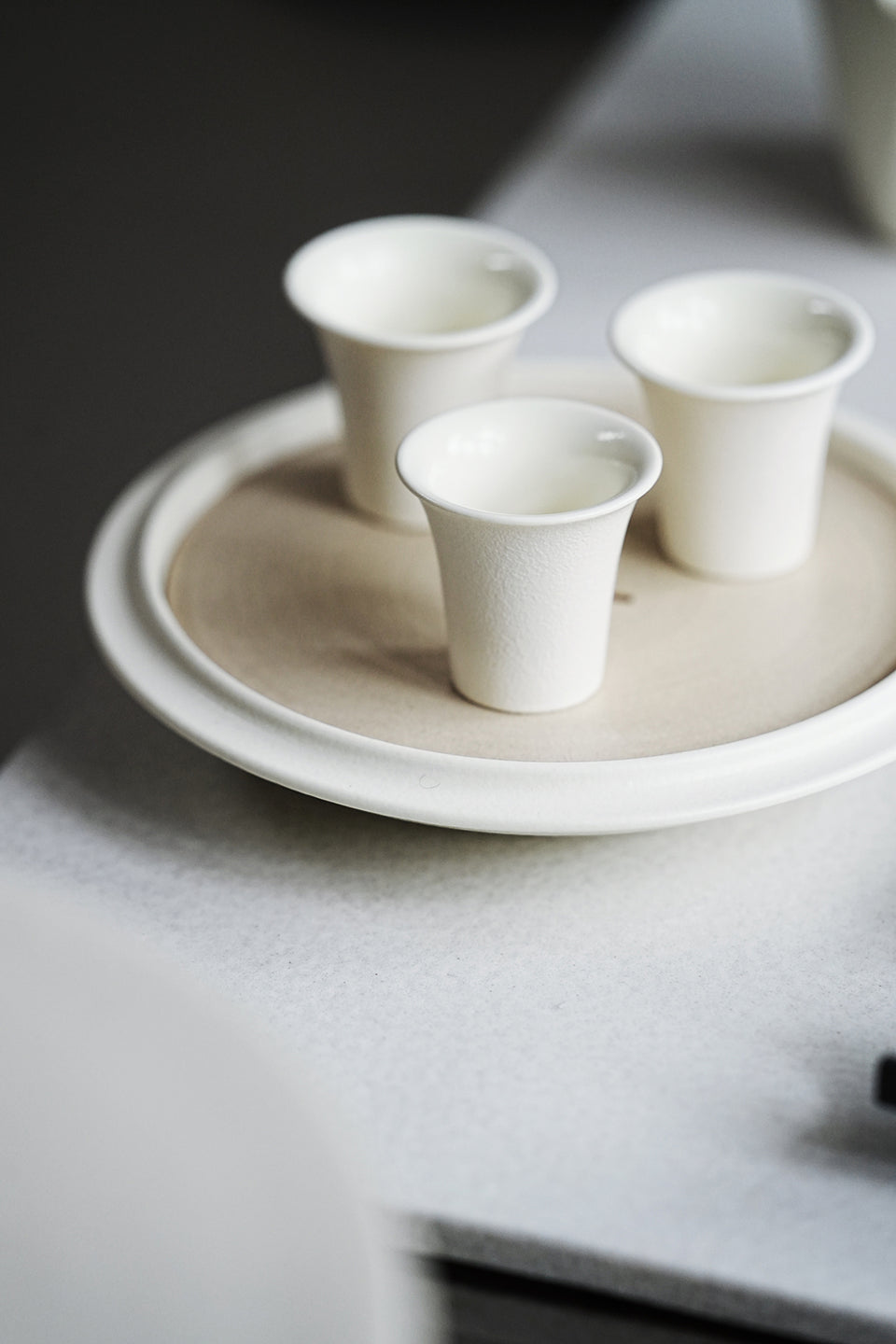 "单枞" (Dān cōng) Oolong Teacup, Set of 3