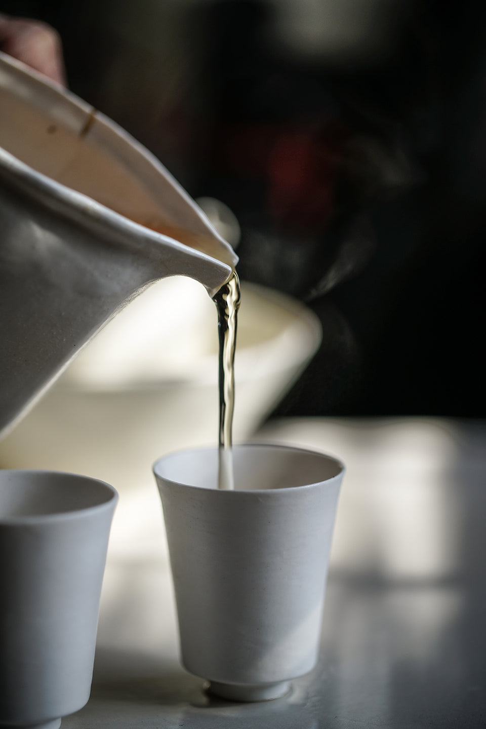 White Aroma Teacup