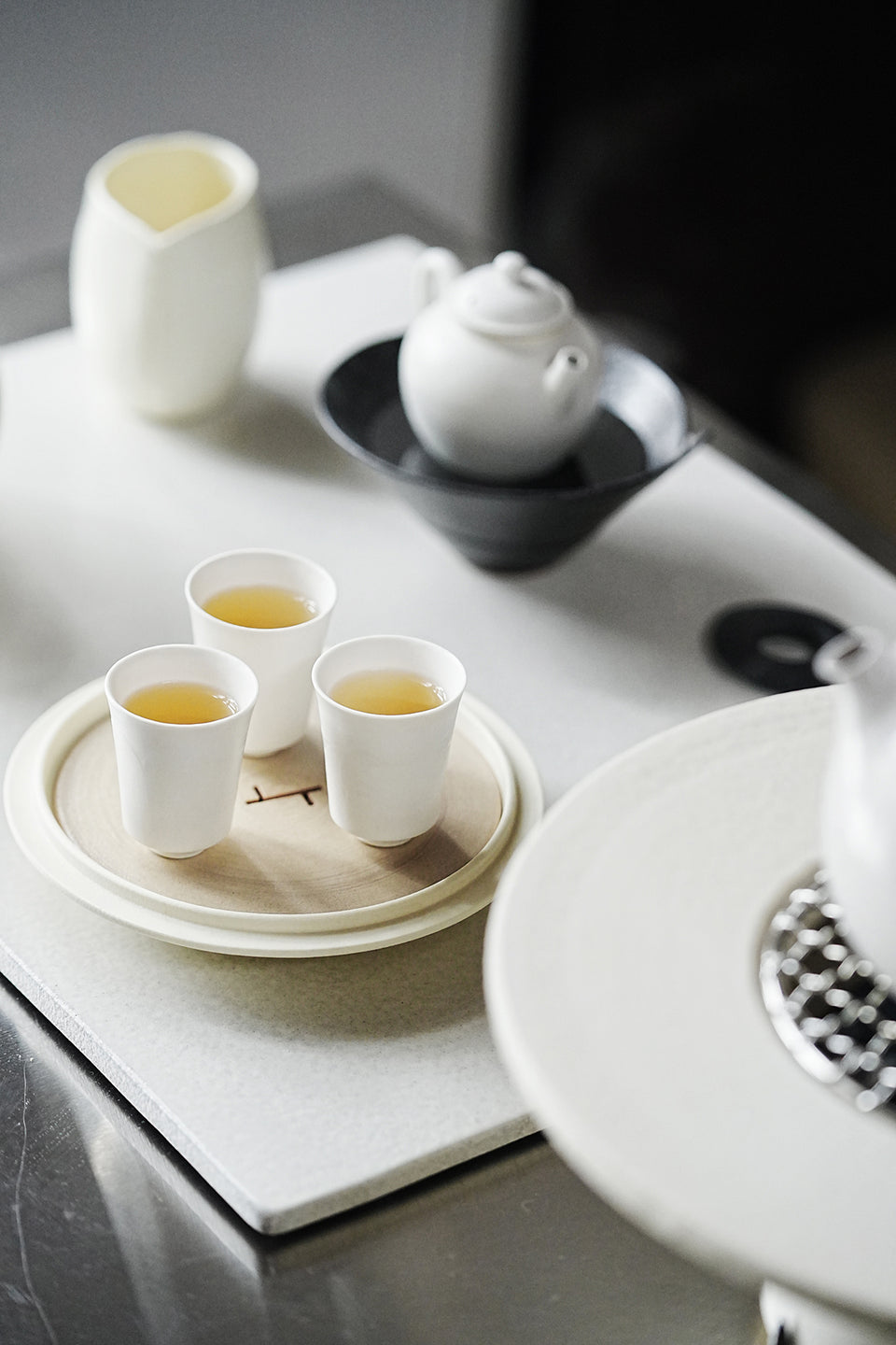 White Aroma Teacup