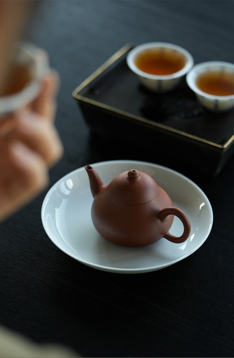 Chaozhou Pear-Shaped Hand-Thrown Teapot