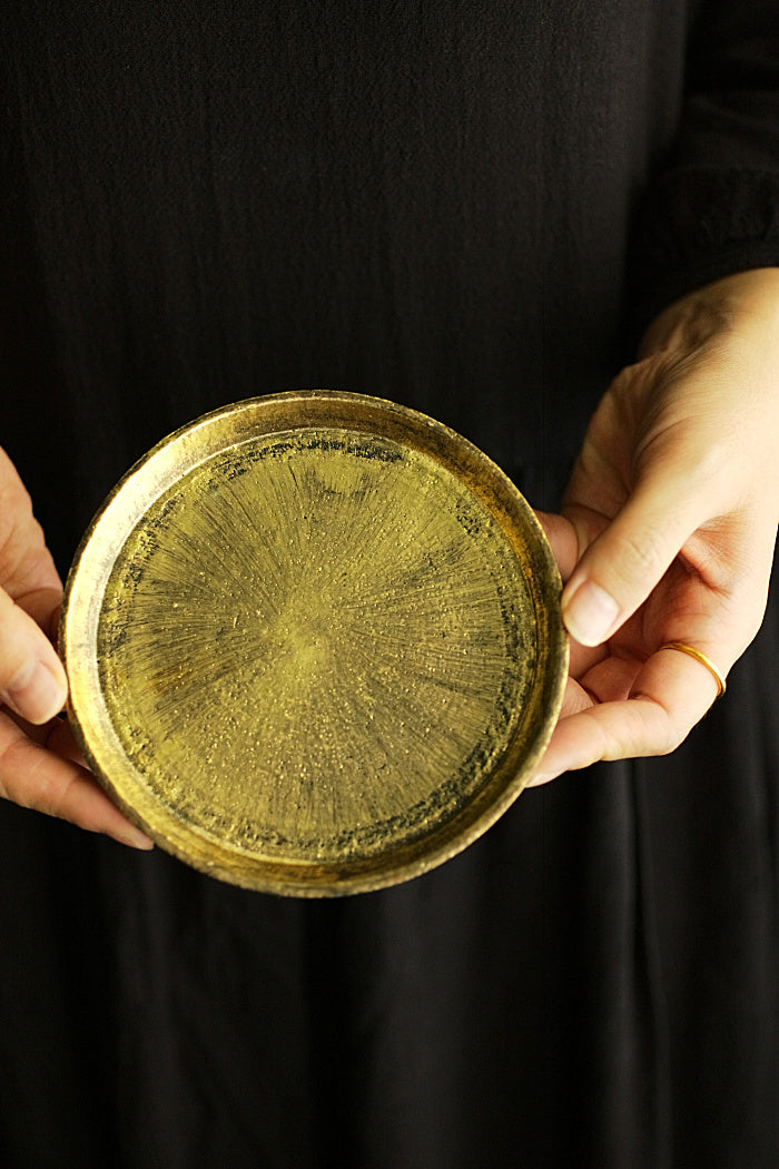 Elegant Simple Hucheng or Teacup Tray, Precious Metals series