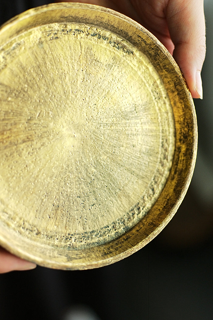 Elegant Simple Hucheng or Teacup Tray, Precious Metals series