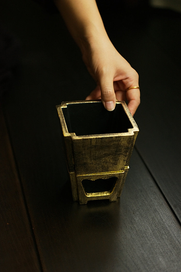 Gold or Silver Packable Fenglu Stove with Pouch