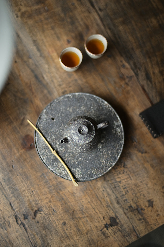 Natural Earth Textured Teapot #3