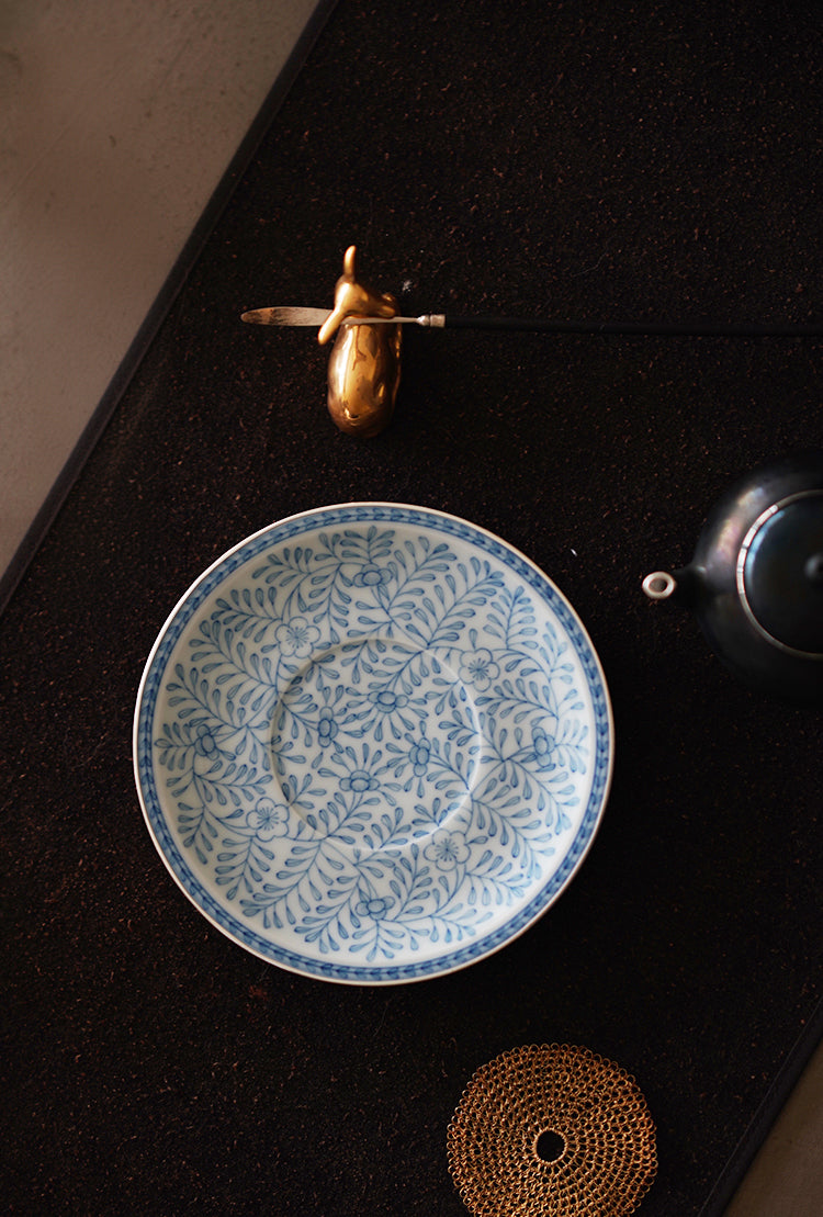 "1000 Leaves" Qinghua Hucheng & Tea Plate