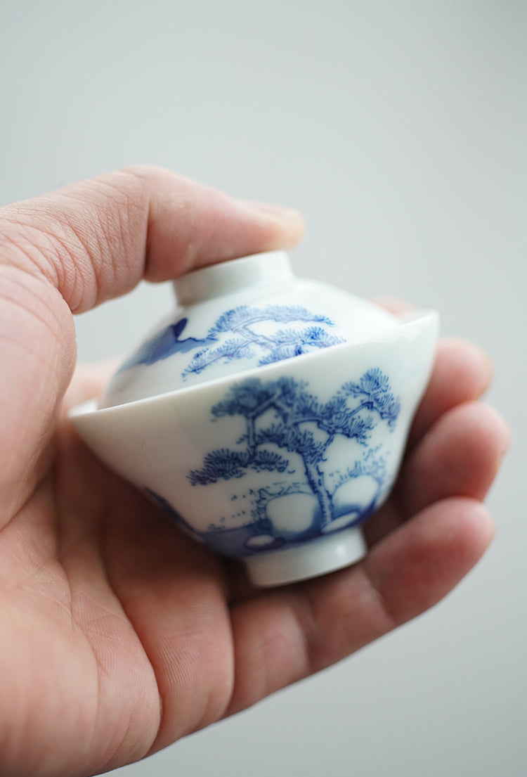 Mini Qinghua Gaiwan - 40ml