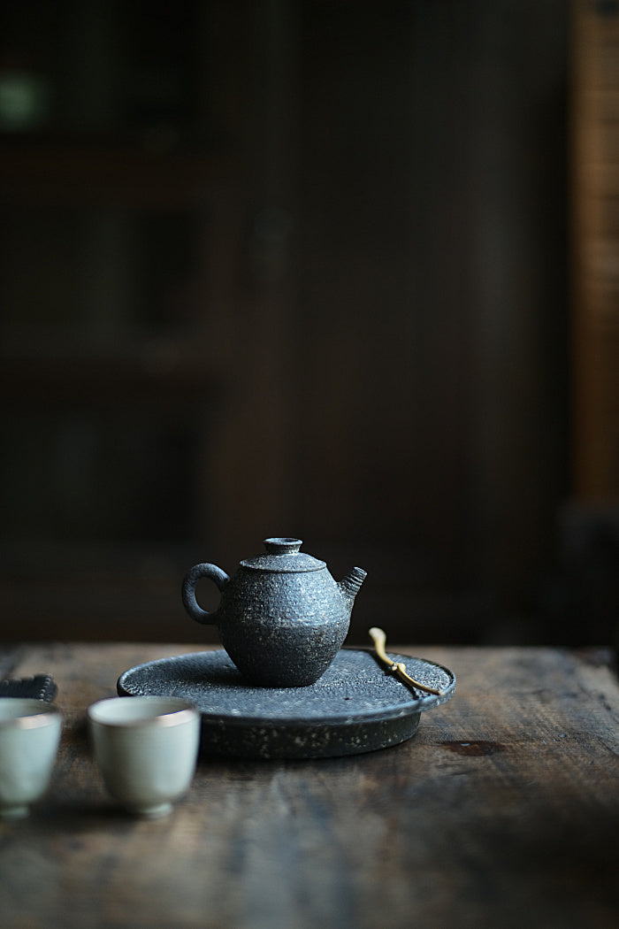 Natural Earth Textured Teapot #3