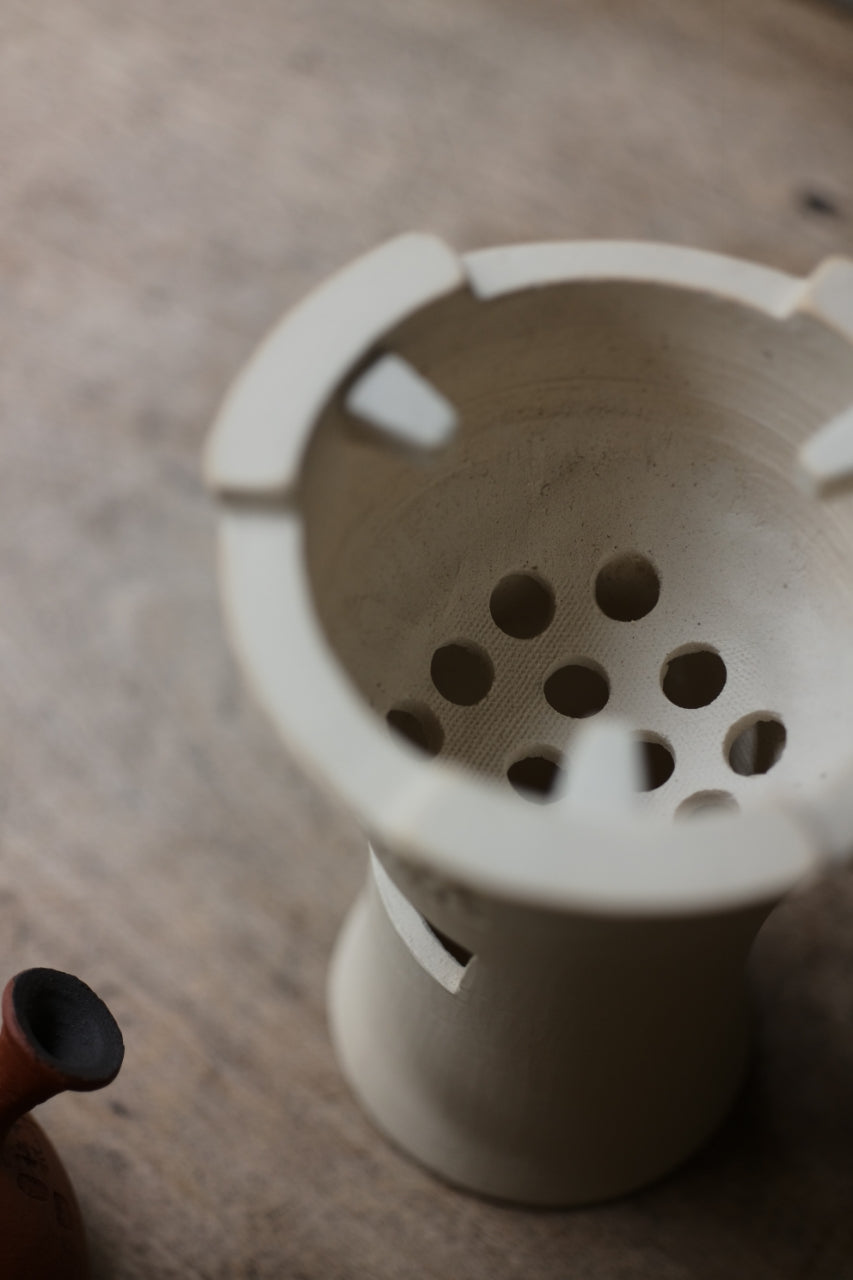 White Clay Elegance Stove Fenglu by Chengwei