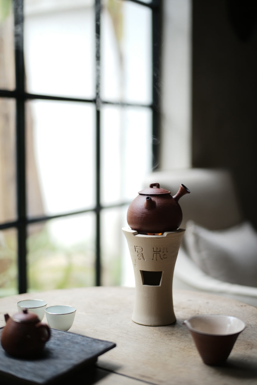 White Clay Elegance Stove Fenglu by Chengwei