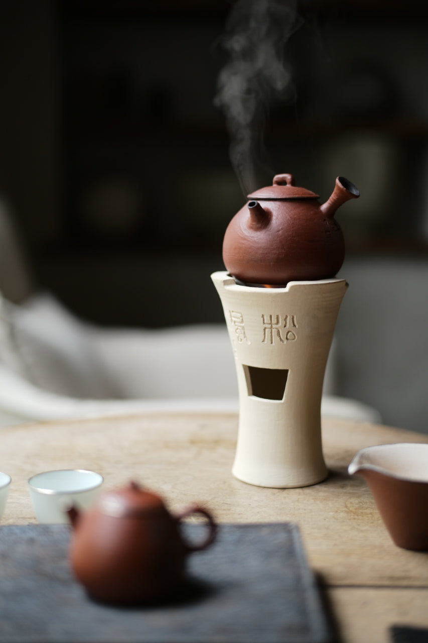 White Clay Elegance Stove Fenglu by Chengwei