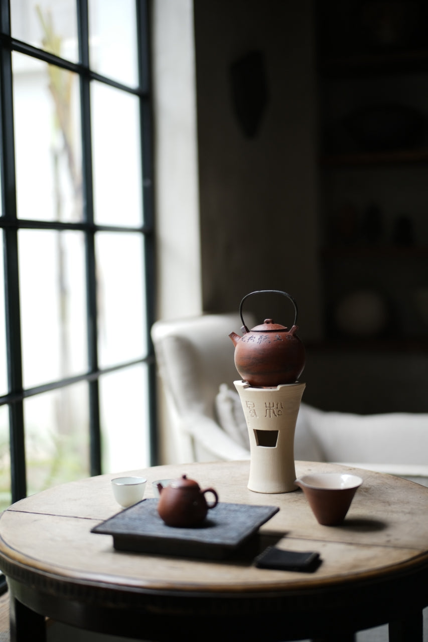 White Clay Elegance Stove Fenglu by Chengwei