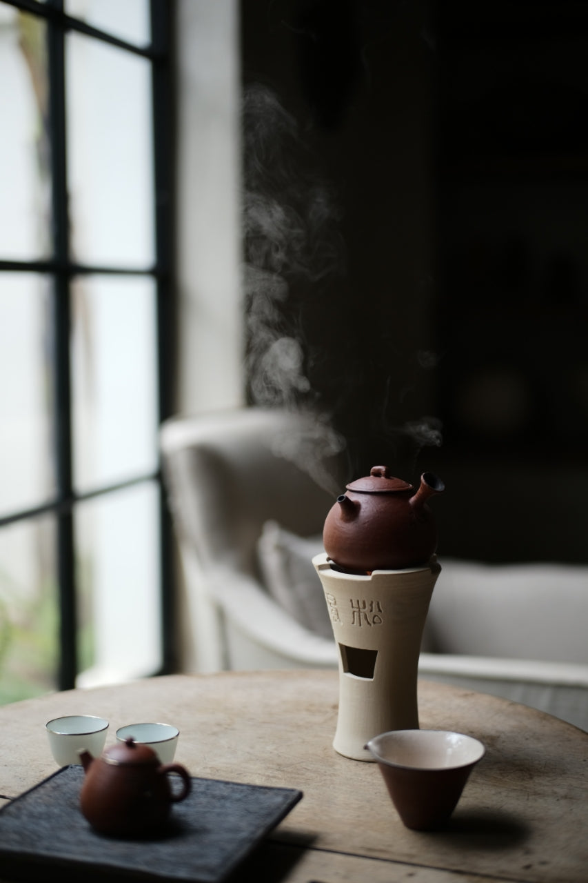 White Clay Elegance Stove Fenglu by Chengwei