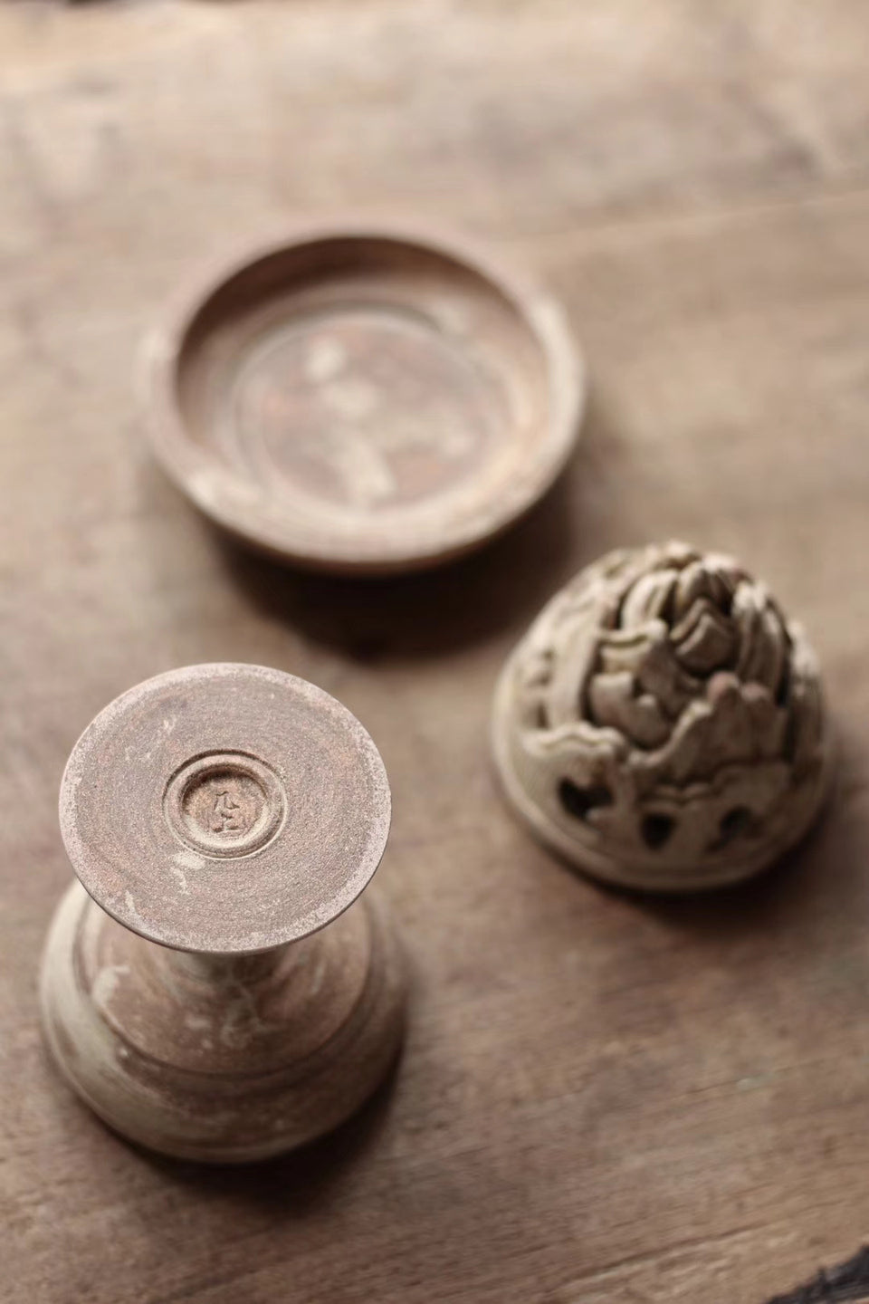 "Boshan" Mountain Ceramic Incense Burner