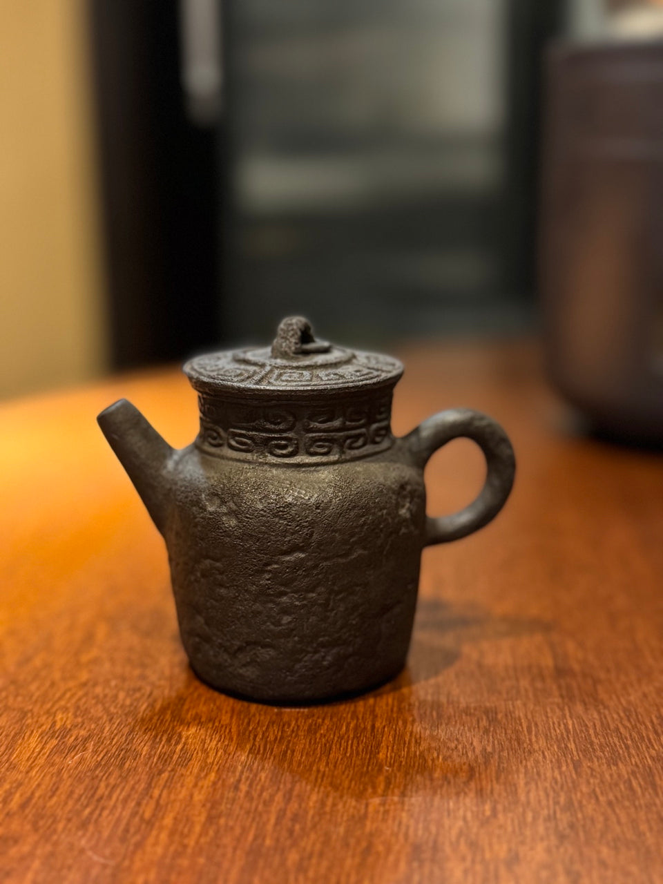 Engraved Teapot