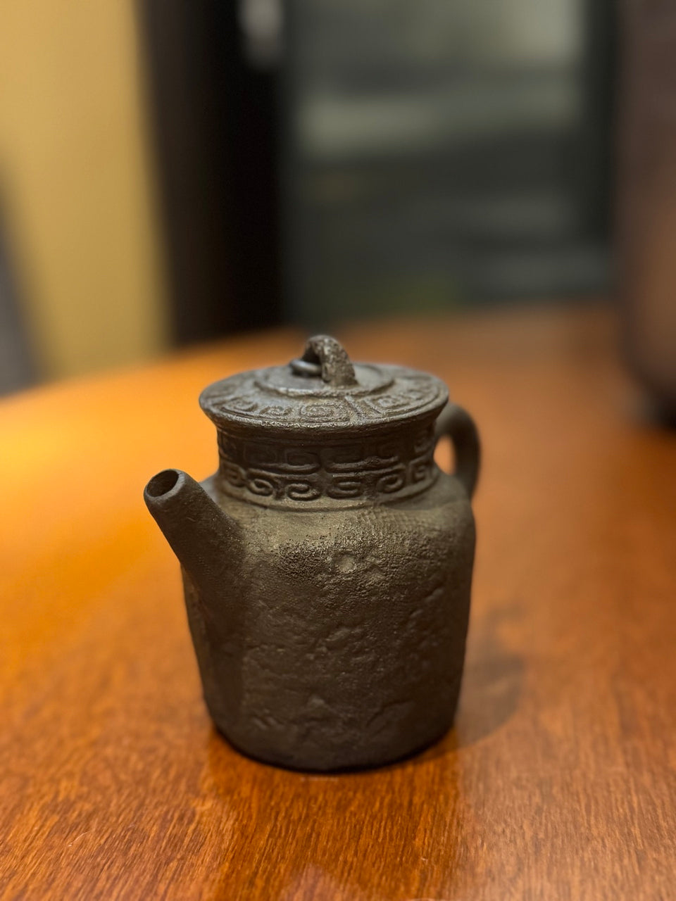 Engraved Teapot