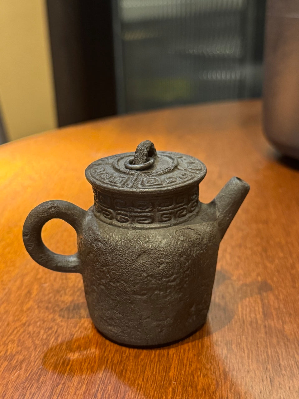 Engraved Teapot