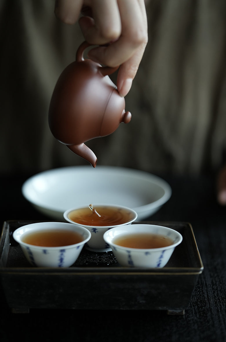 Chaozhou Pear-Shaped Hand-Thrown Teapot