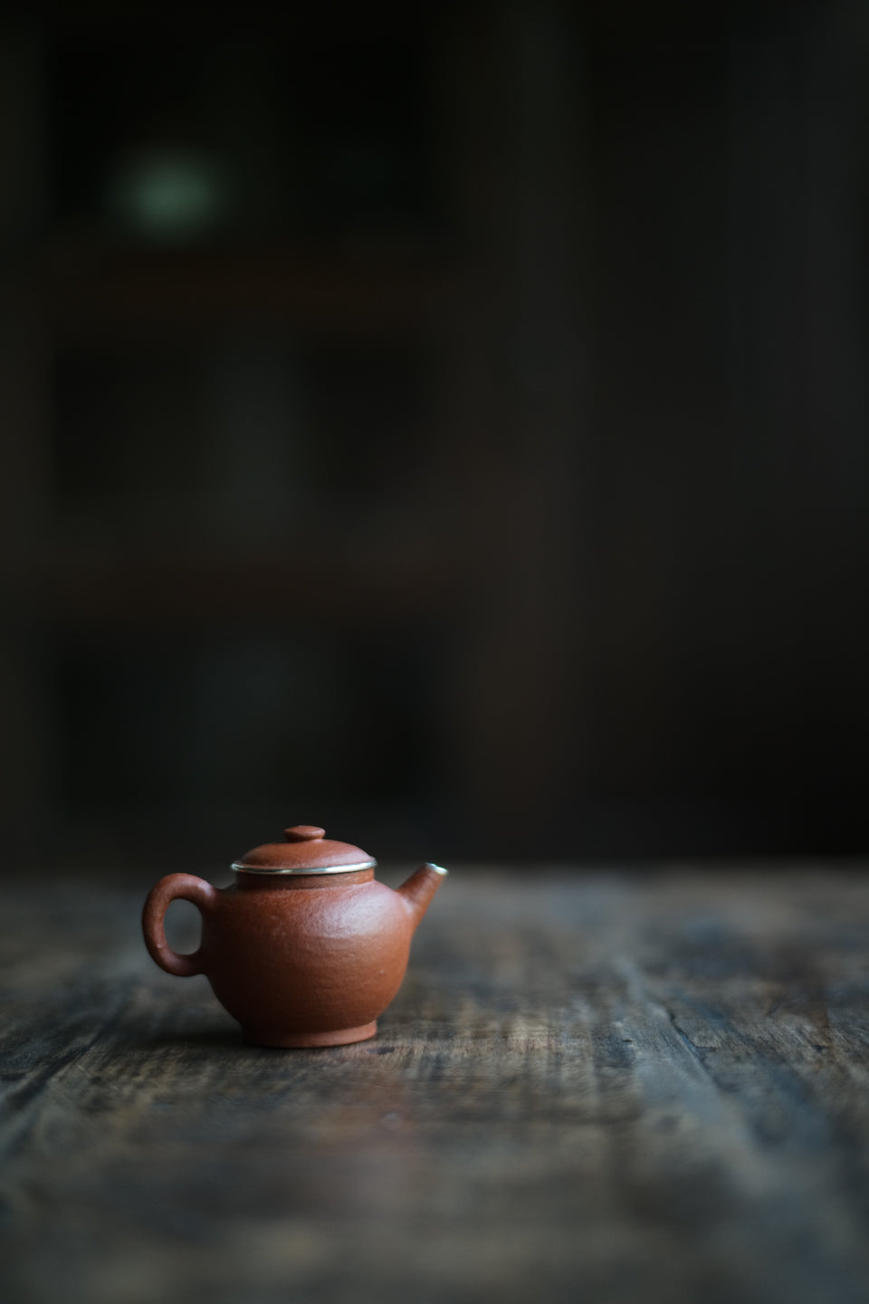 Silver Studded "Hui Shan" Calligraphy Teapot