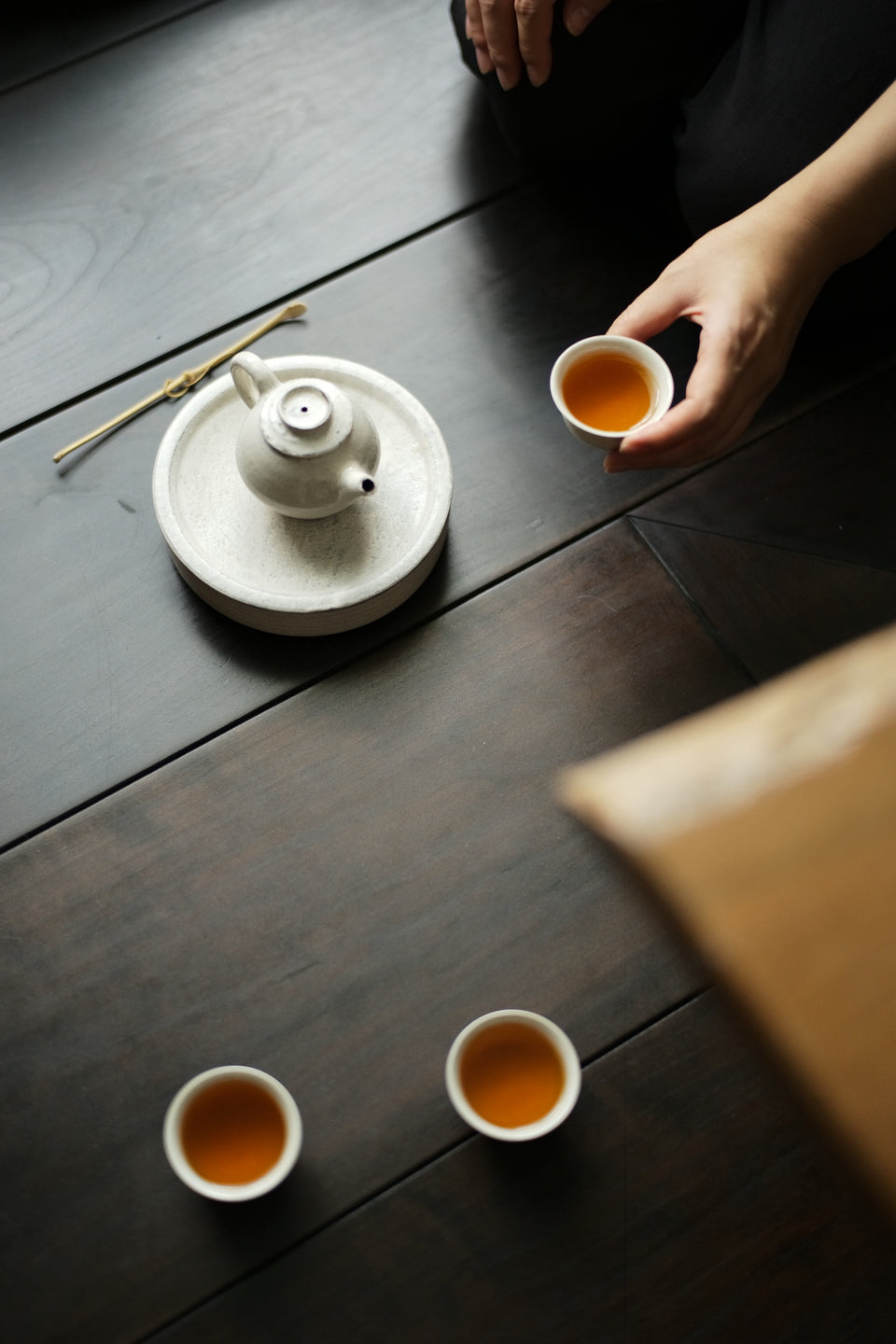 White Powder-Glazed "Purity" Hucheng