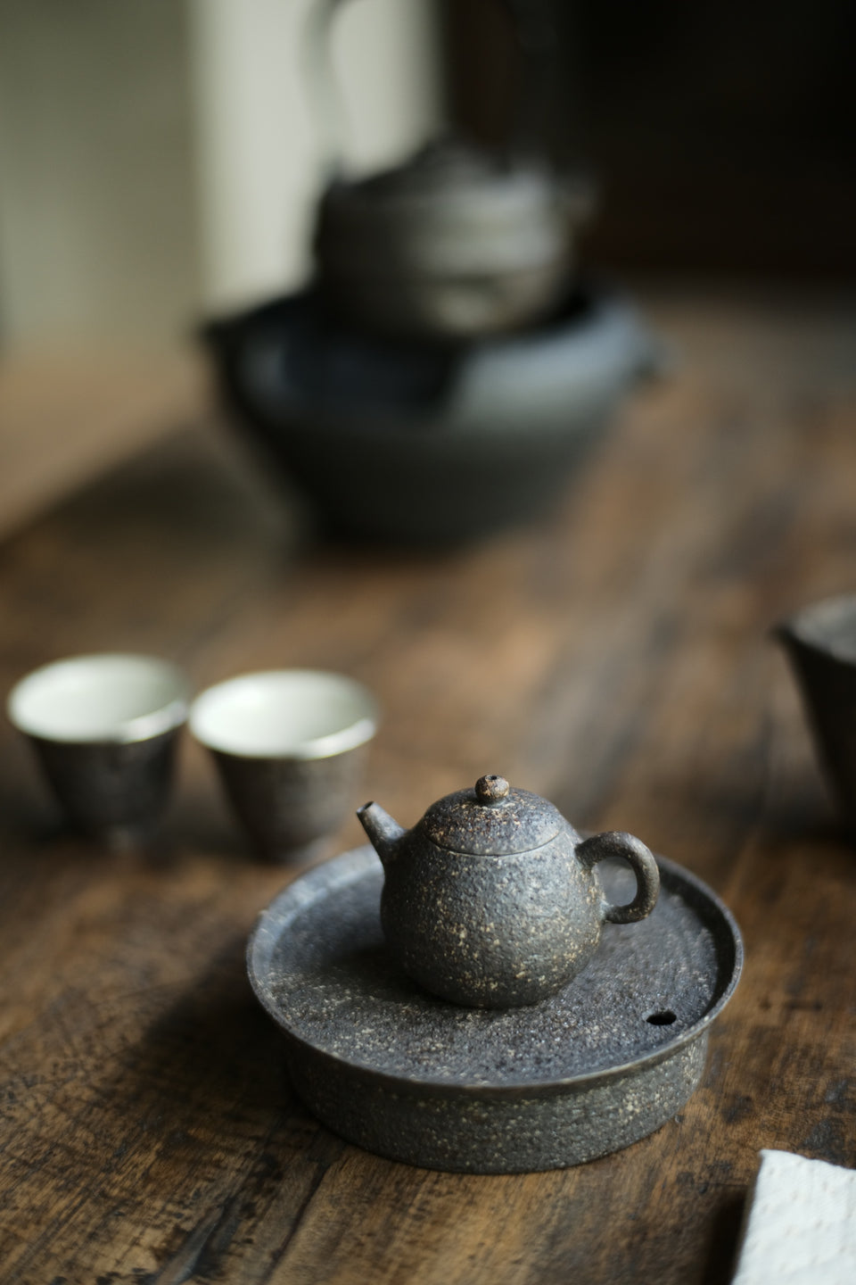 Natural Earth Textured Teapot #4 by Chengwei