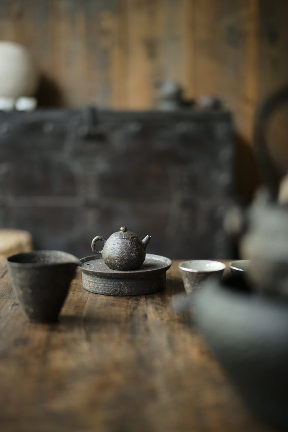 Natural Earth Textured Teapot #4 by Chengwei