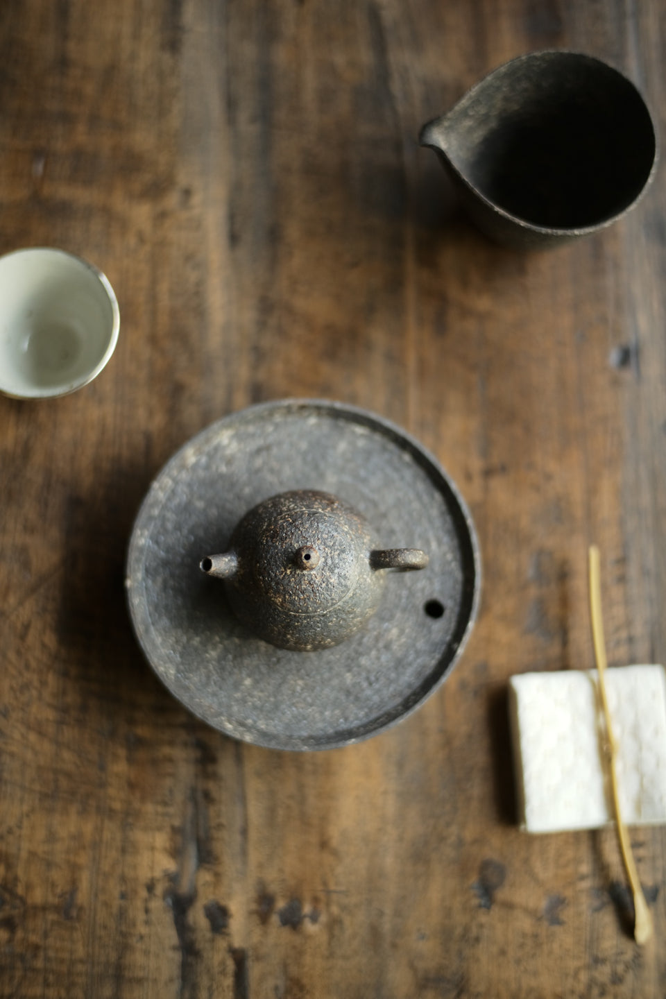 Natural Earth Textured Teapot #4 by Chengwei