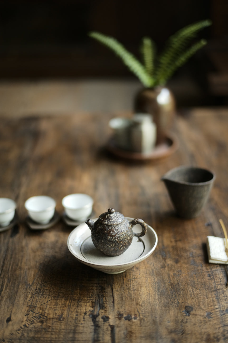 Natural Earth Textured Teapot #5 by Chengwei