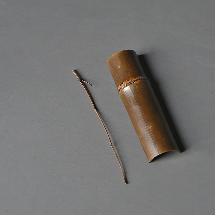 Natural Bamboo Tea Holder and Tea Scoop