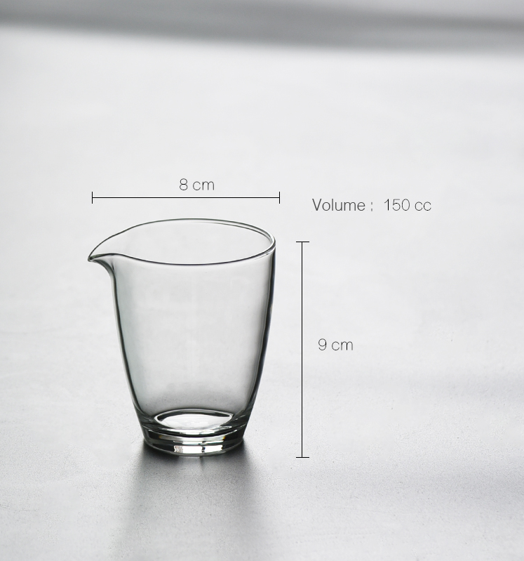 Smooth, transparent glass Gongdaobei