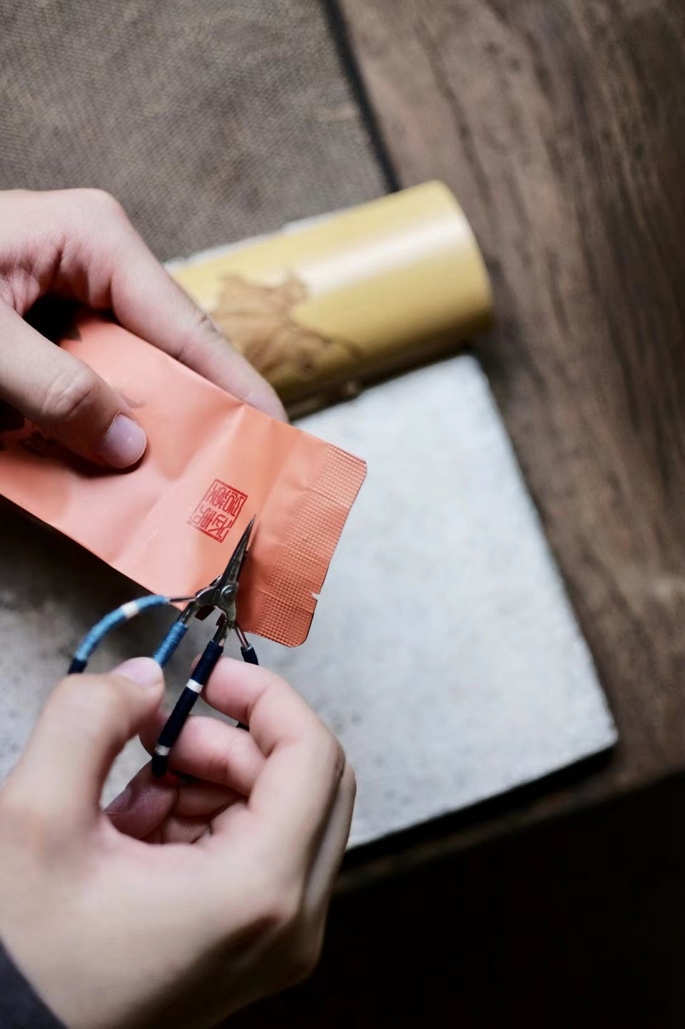 Elegant Tea Bag Scissors