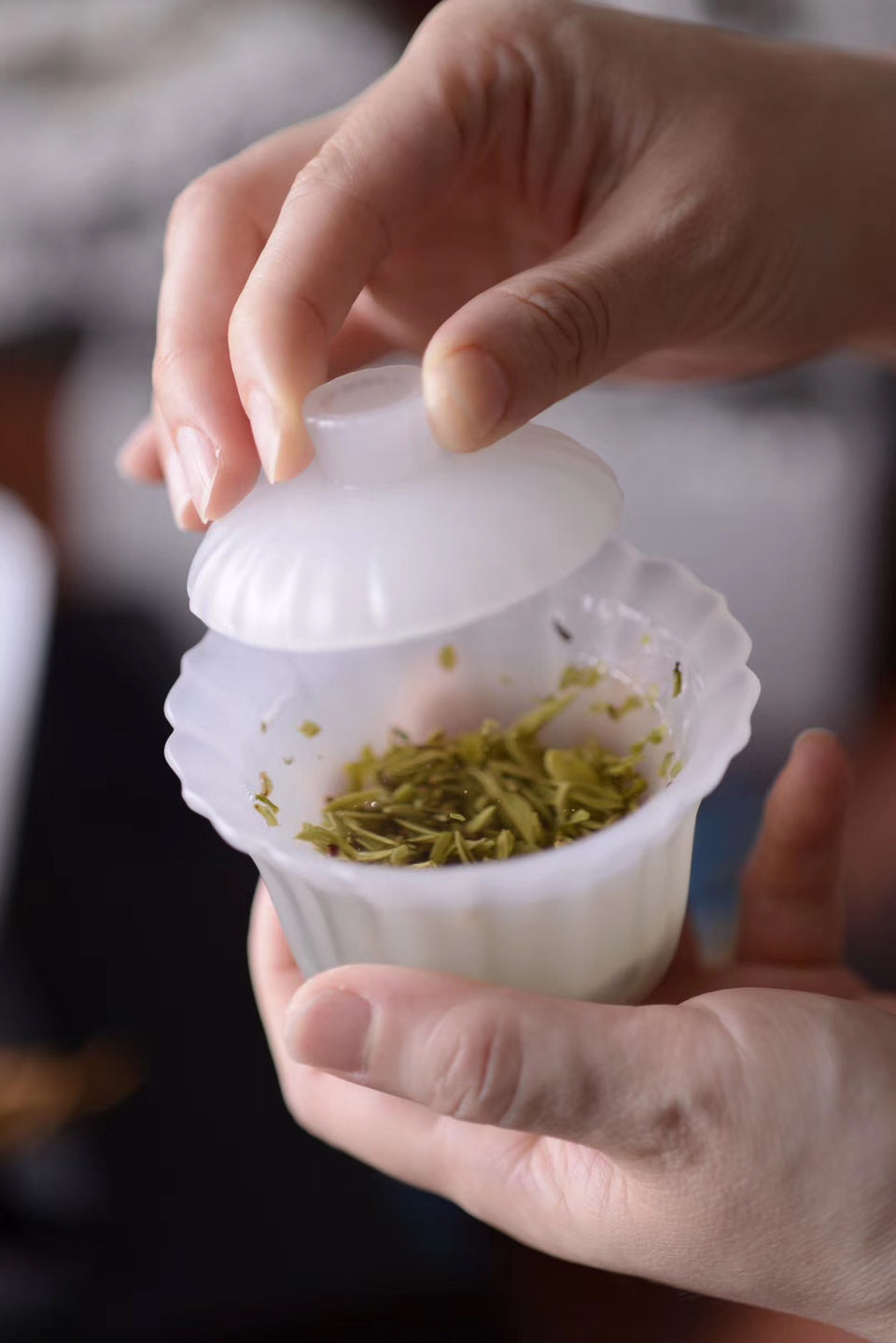 Kui Kou Glass Gaiwan