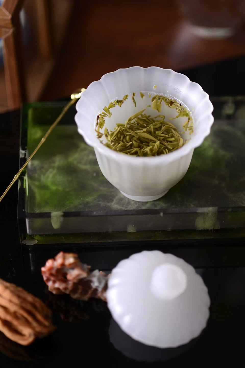 Kui Kou Glass Gaiwan