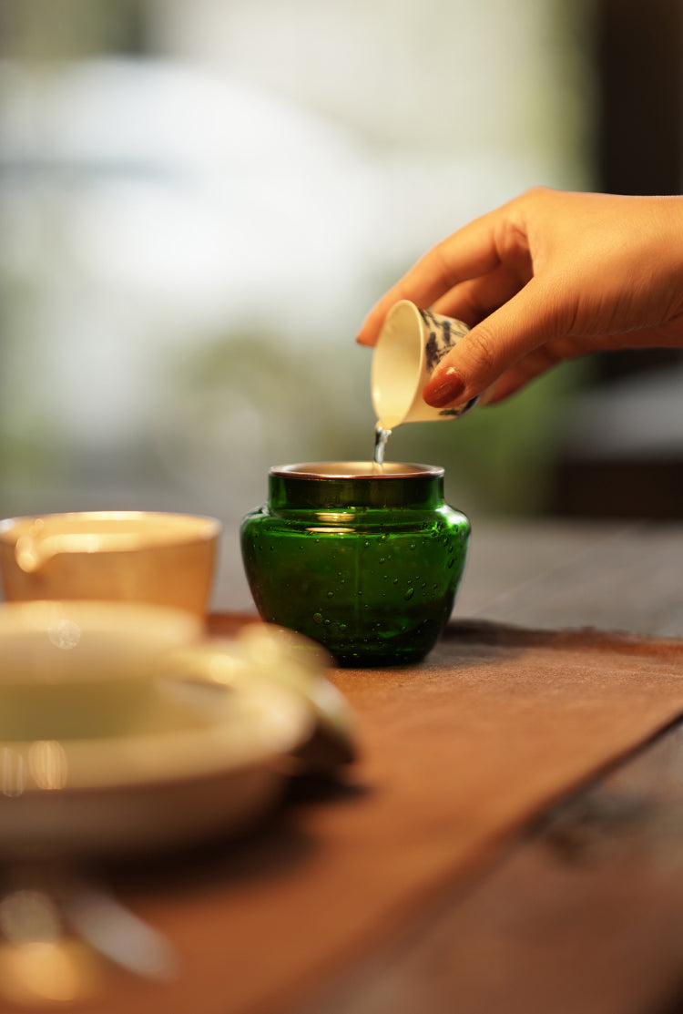 Green Apple Glass Jian Shui Series 2
