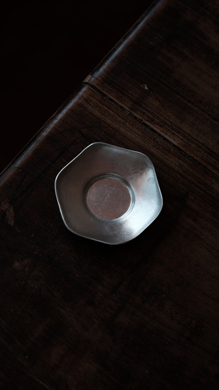 Tin Plum Blossom Cup Support