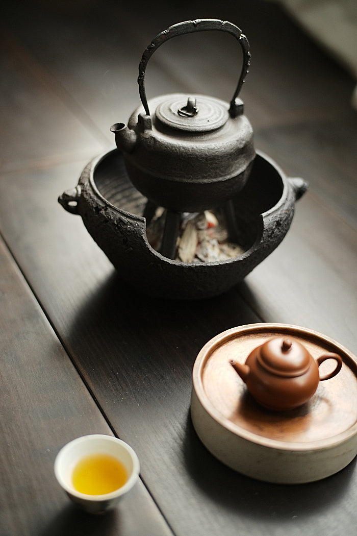 Handmade Dragon-Face Tea Stove by Cheng Wei
