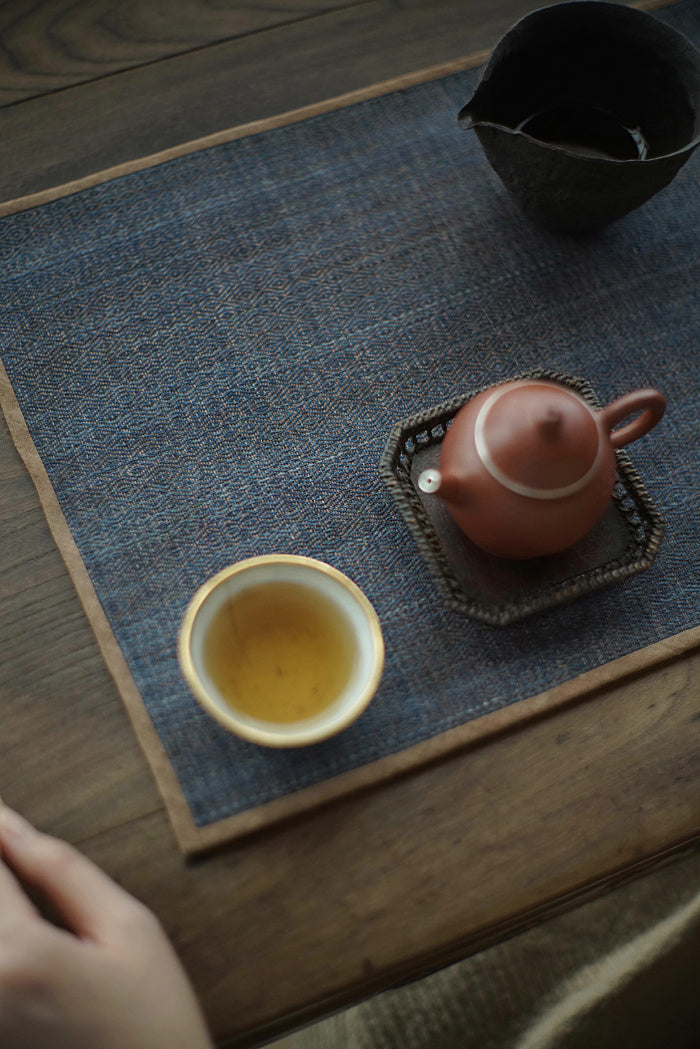 Traditional Two-Sided Tea Mat