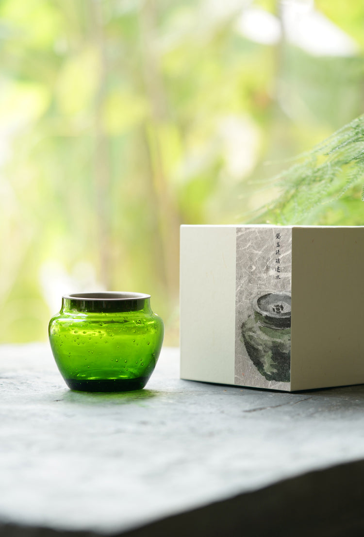 Green Apple Glass Jian Shui Series 2