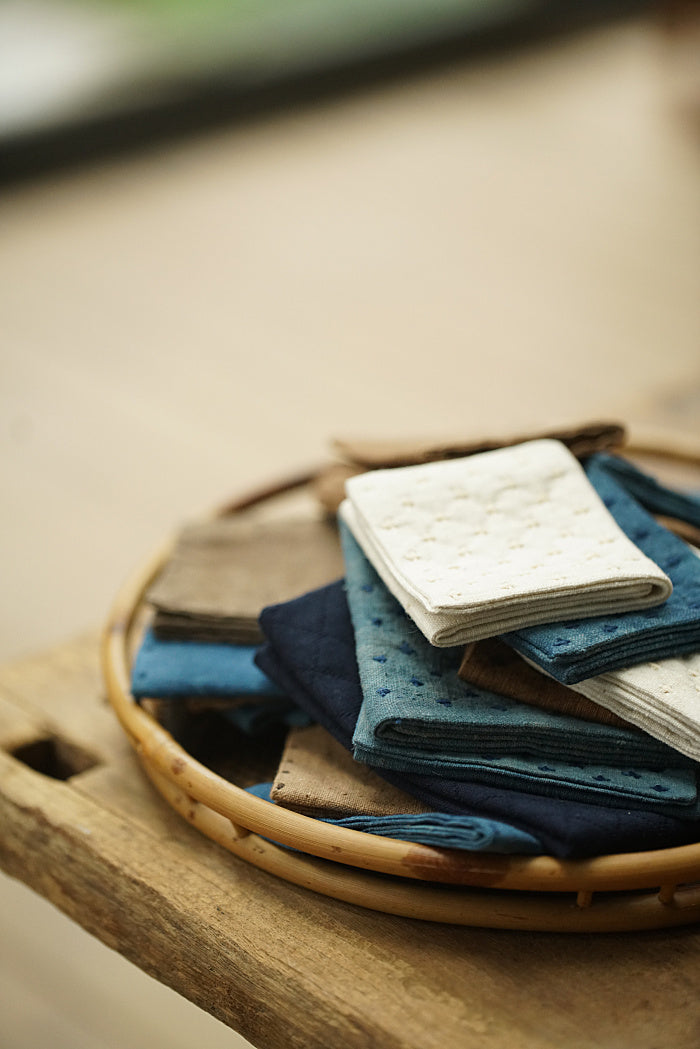 Hand-Woven Tri-Fold Tea Towels