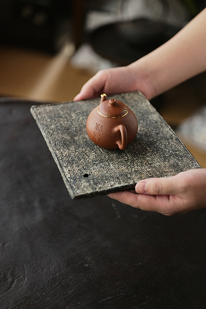 Rough Etched & Aged Square Hucheng