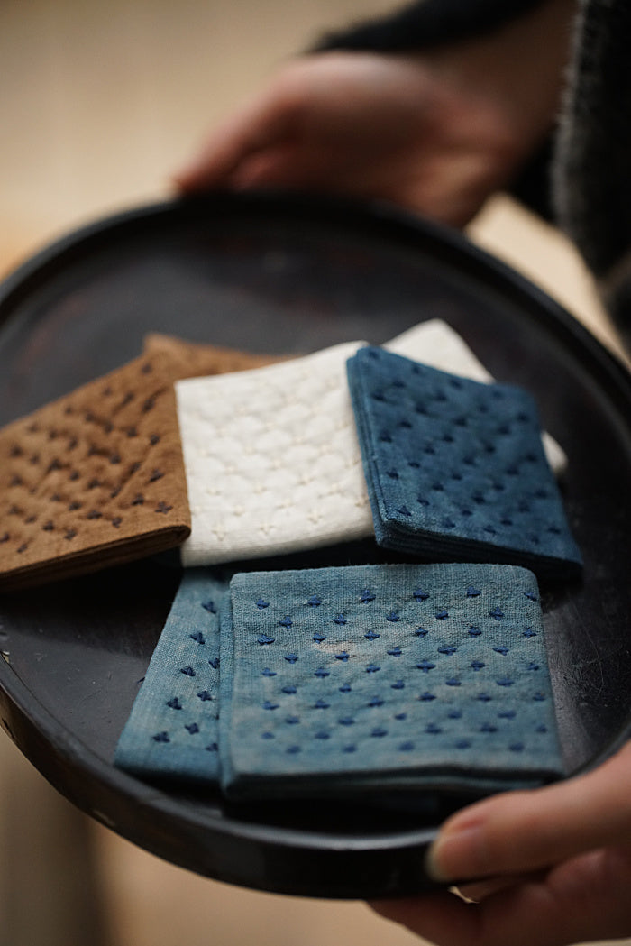 Hand-Woven Tri-Fold Tea Towels