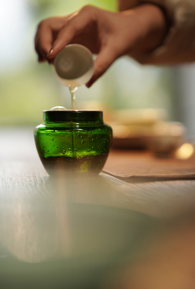 Green Apple Glass Jian Shui Series 2