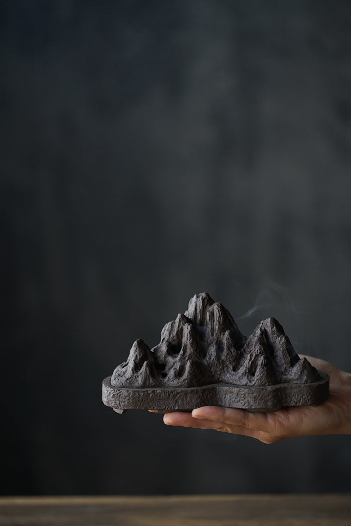 Heavenly Mountains Incense Burner
