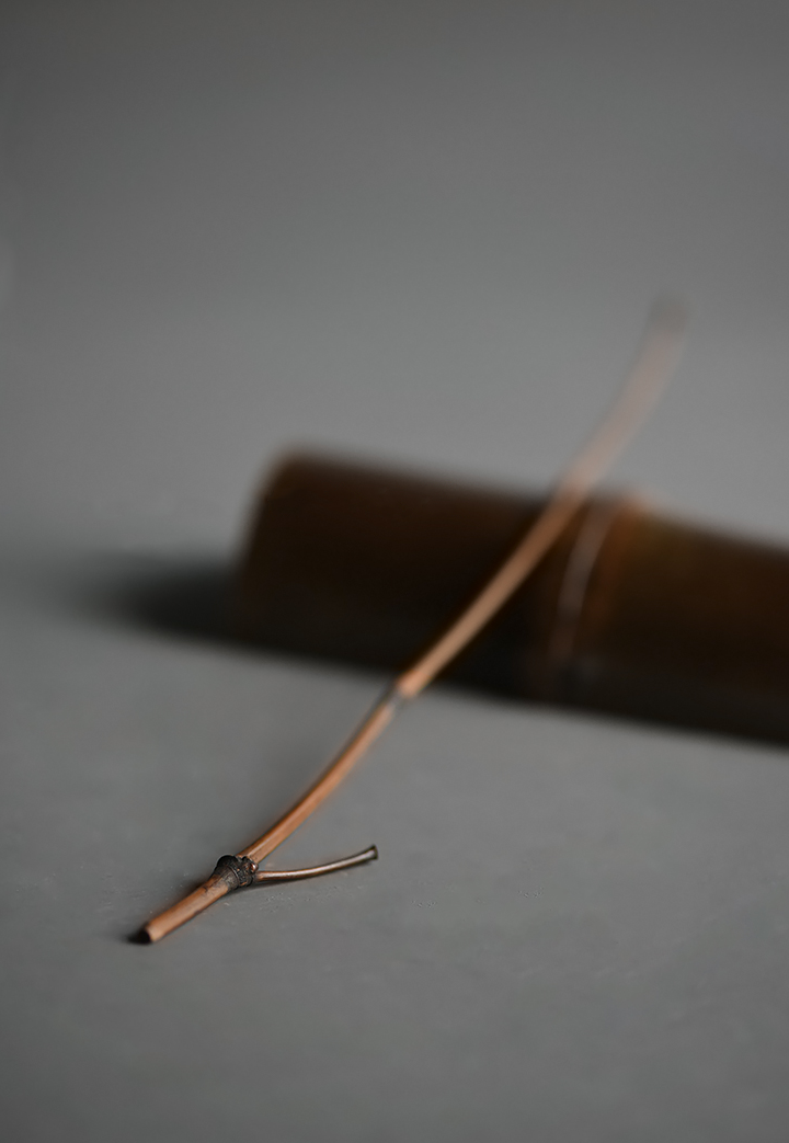 Natural Bamboo Tea Holder and Tea Scoop