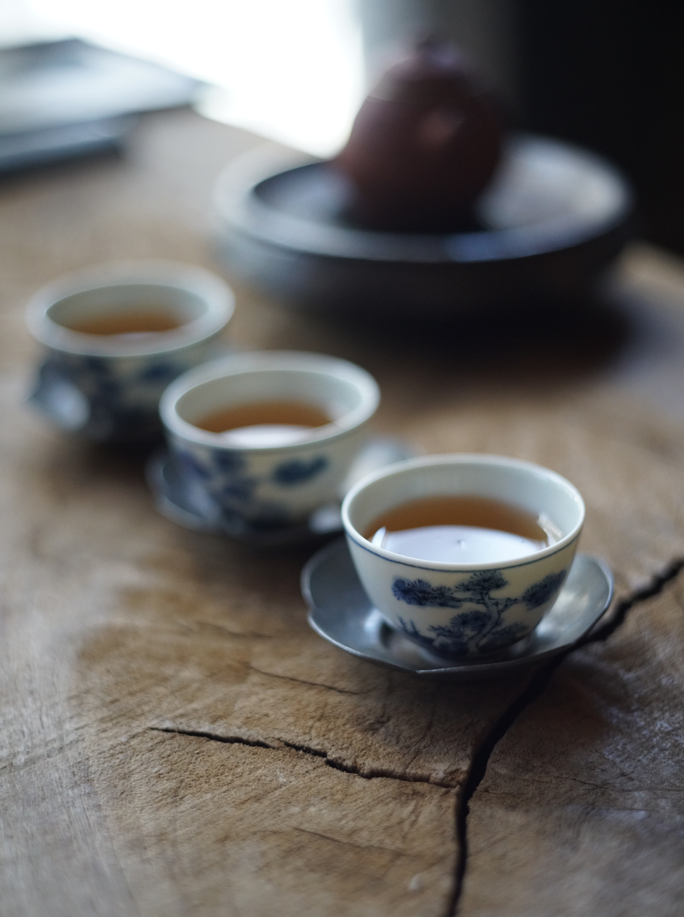 Antique-style Qinghua Blue-white Teacup