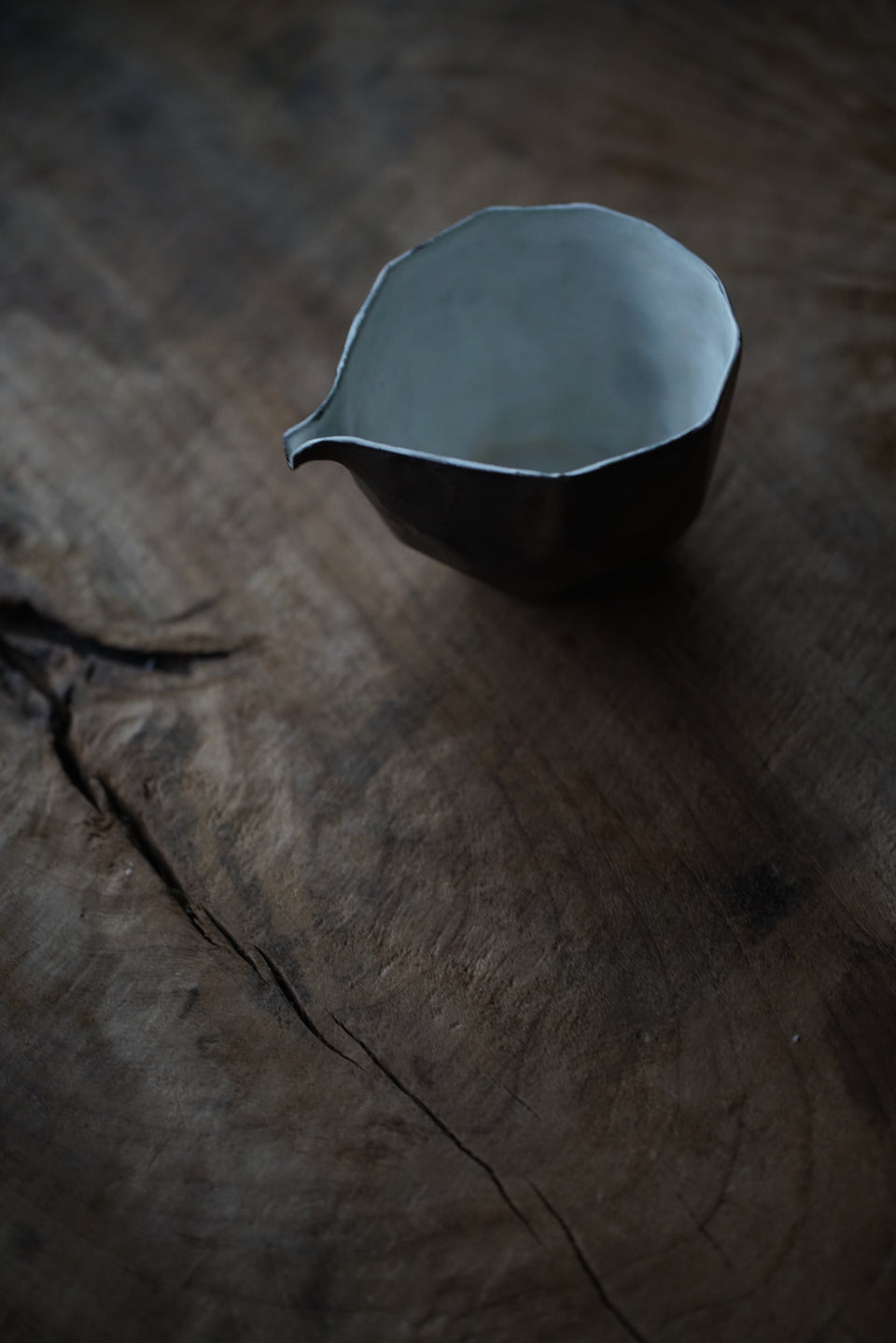 Metal-glazed "Origami" Wide Gongdaobei Pitcher