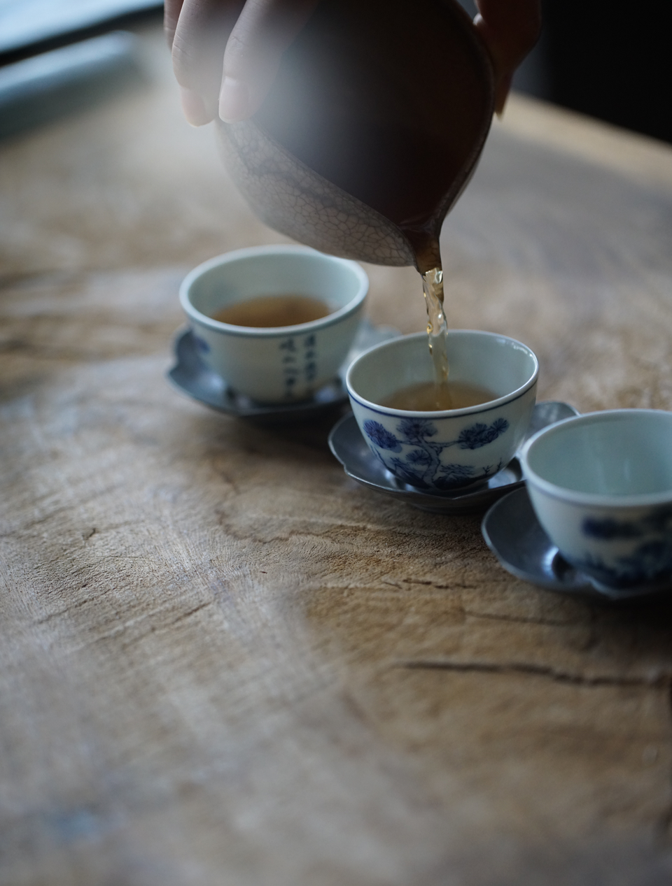 Antique-style Qinghua Blue-white Teacup