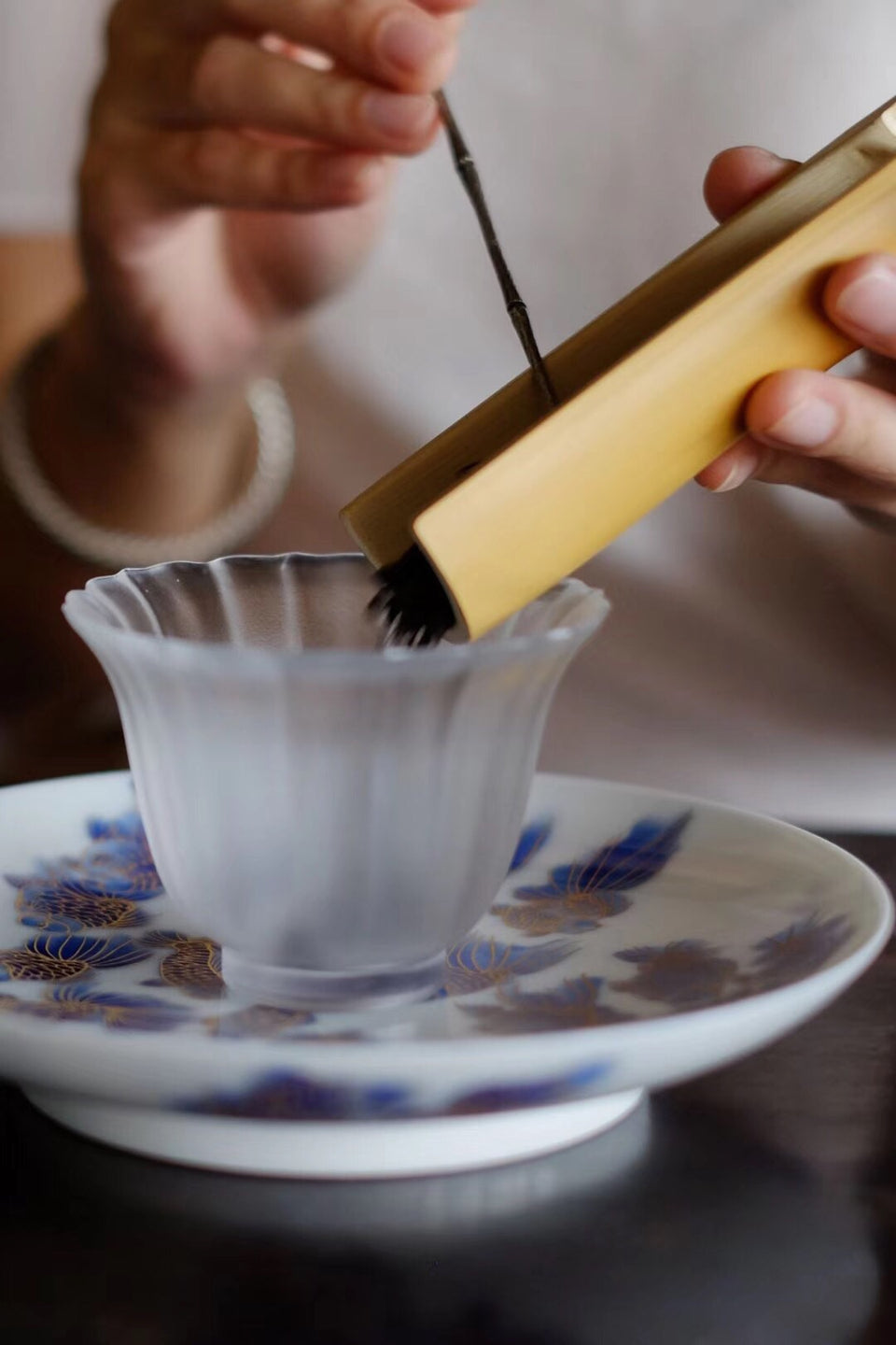 Kui Kou Glass Gaiwan