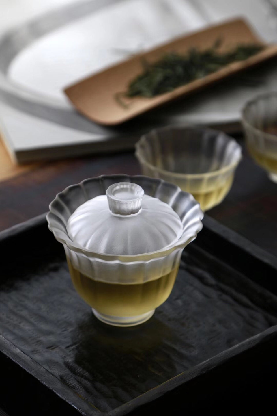 Kui Kou Glass Gaiwan